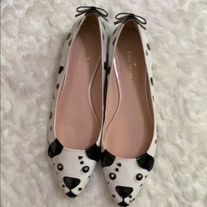 Kate spade Elena Dalmatian ballerina flats. Used